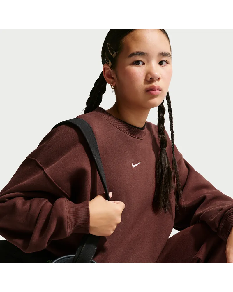 Nike Studio Oversize-Sweatshirt (ältere Kinder, Mädchen) - Lila Lila