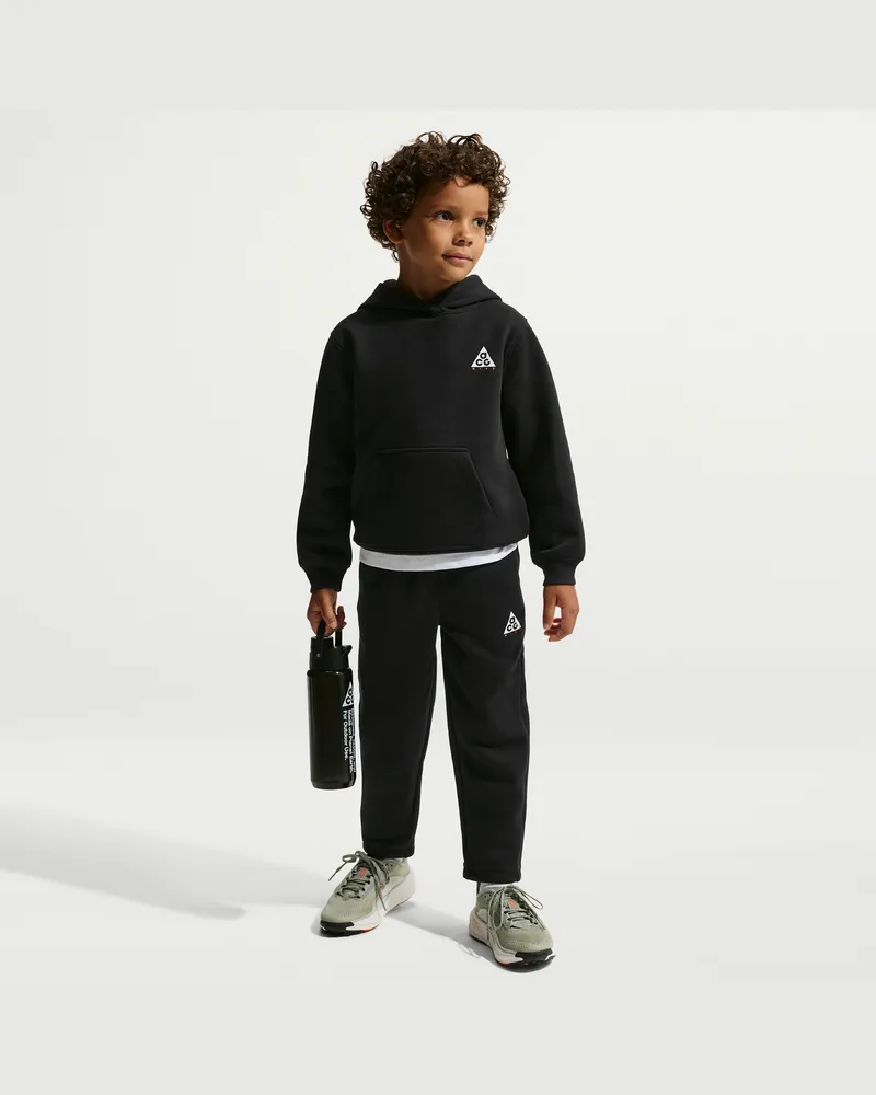 Nike ACG 2-teiliges Fleece-Hoodie-Set (jüngere Kinder) - Schwarz Schwarz