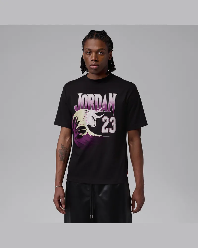 Jordan Brooklyn T-Shirt (Herren) - Schwarz Schwarz