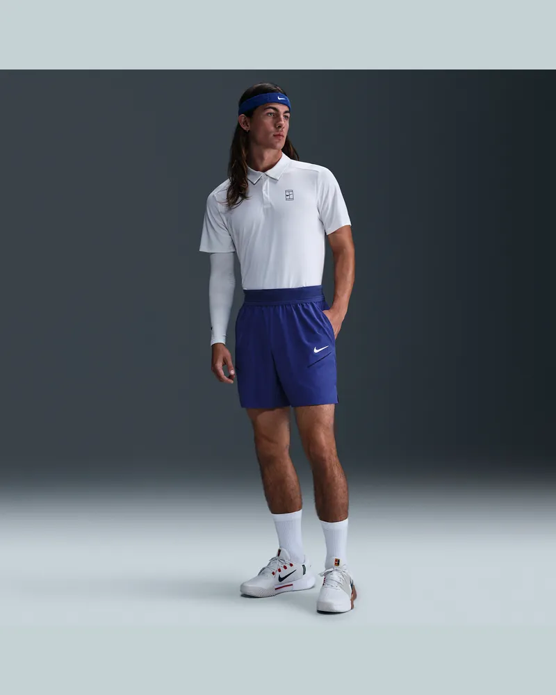 Nike Court Slam Dri-FIT Tennisshorts (Herren) - Lila Lila