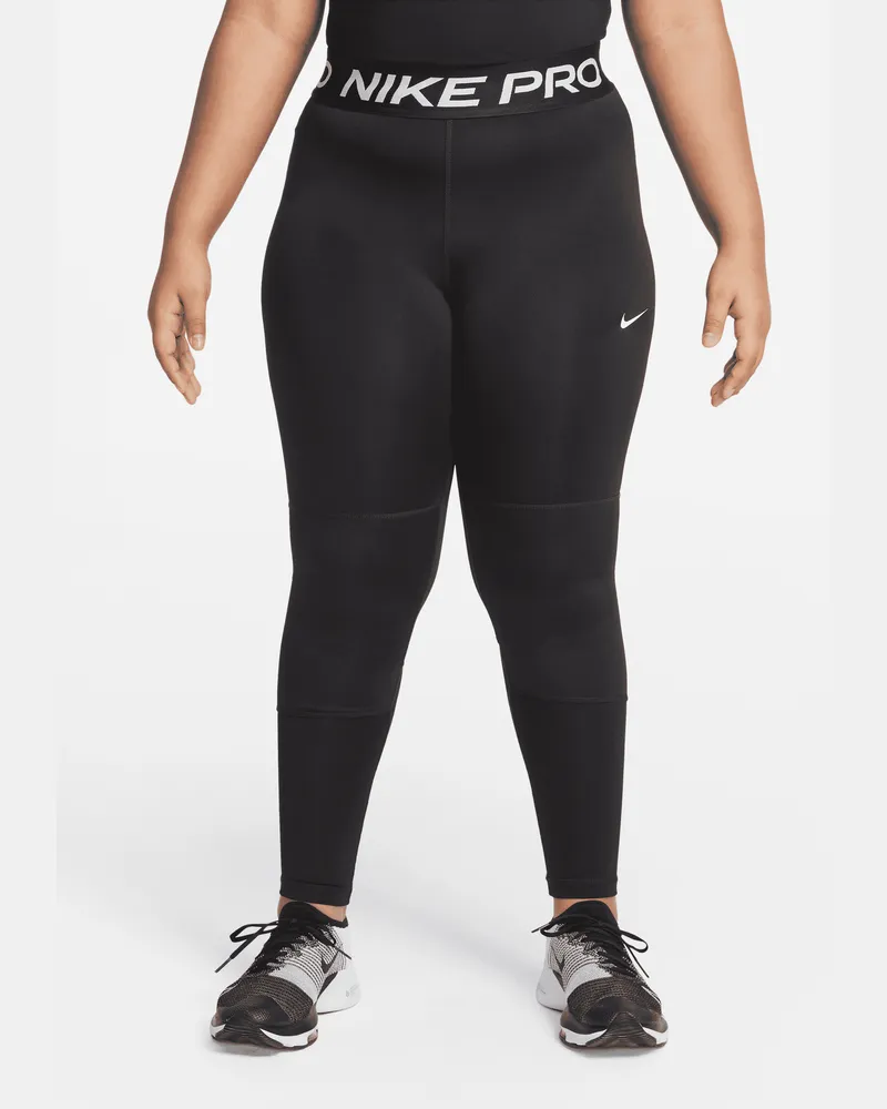 Nike Pro Dri-FIT Leggings für ältere Kinder (Mädchen) - Schwarz Schwarz