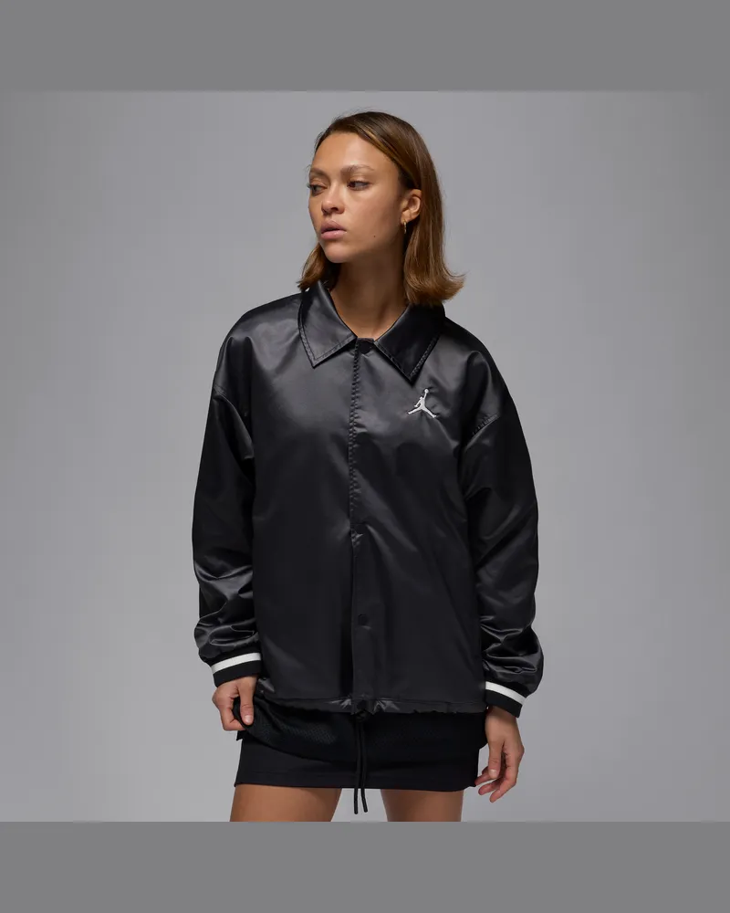 Jordan Coach-Jacke (Damen) - Schwarz Schwarz
