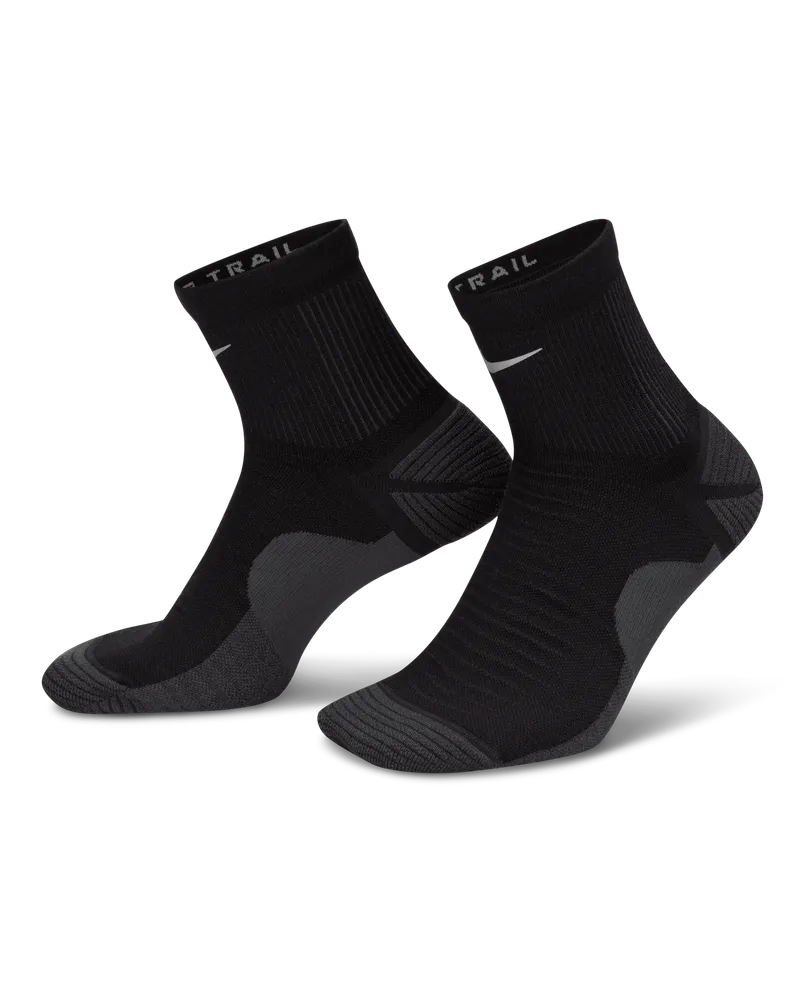 Nike Traillauf-Knöchelsocken (1 Paar) - Schwarz Schwarz