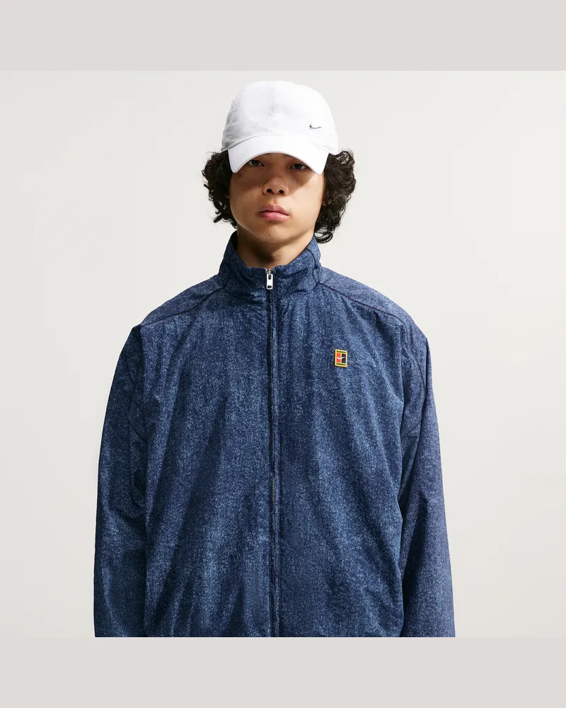 Nike Club Rules Jacke mit durchgehendem Reißverschluss (Herren) - Blau Blau