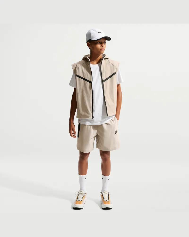 Nike Tech Webshorts für ältere Kinder (Jungen) - Braun Braun