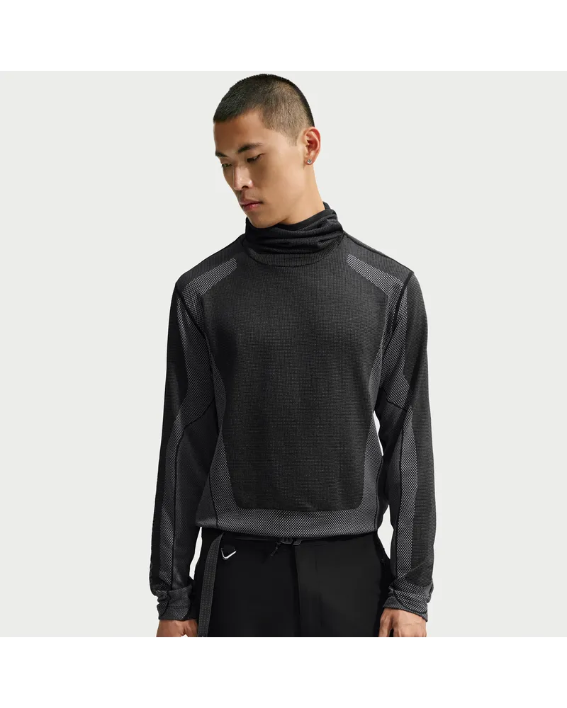 Nike ACG Wildsee Wander-Longsleeve mit Dri-FIT-Technologie (Herren) - Schwarz Schwarz