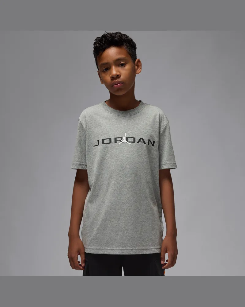 Jordan Air Stretch T-Shirt (ältere Kinder) - Grau Grau