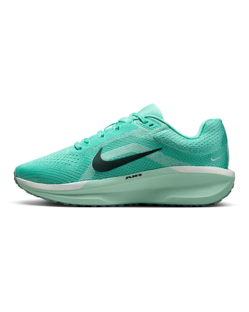 Nike Winflo 11 Straßenlaufschuh für Damen - Grün Grün