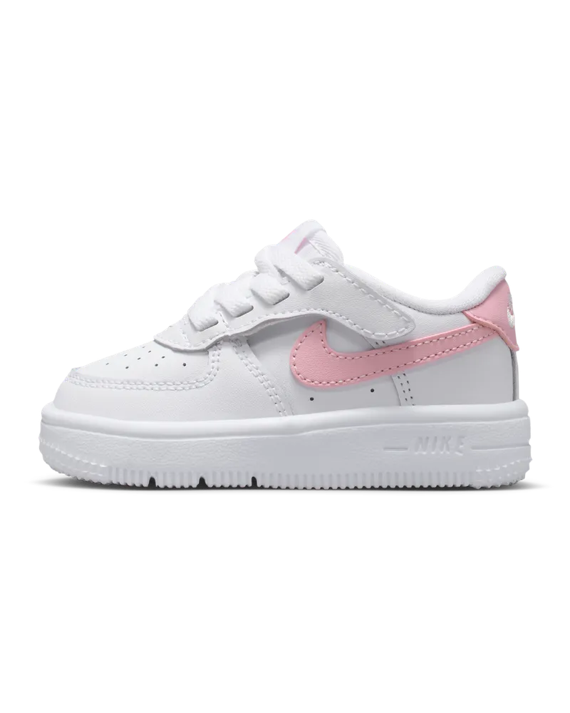 Nike Force 1 Low EasyOn Schuh (Babys/Kleinkinder) - Weiß Weiß