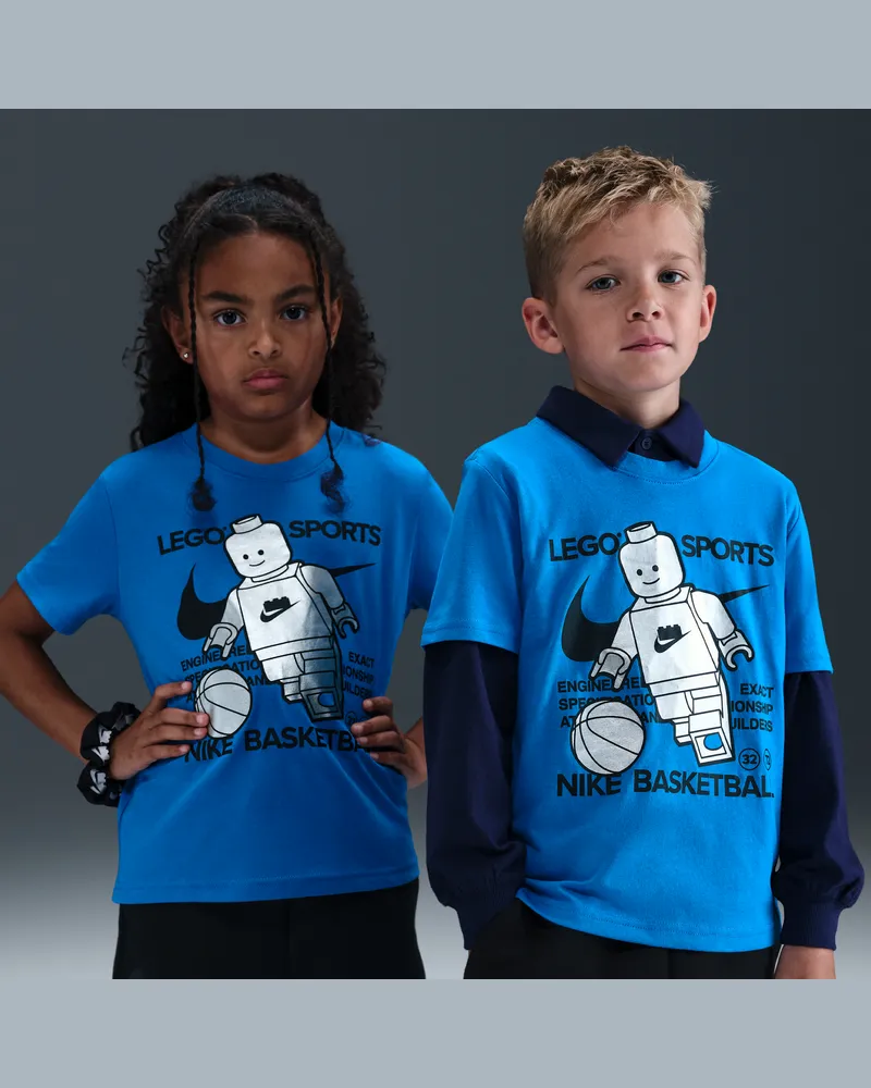 Nike x LEGO® Kollektion T-Shirt (jüngere Kinder) - Blau Blau