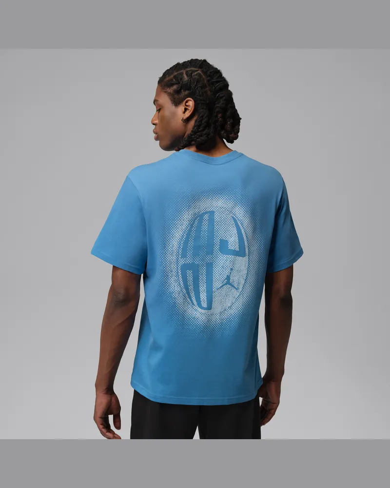 Jordan Sport T-Shirt mit Grafik und Dri-FIT-Technologie für Herren - Blau Blau
