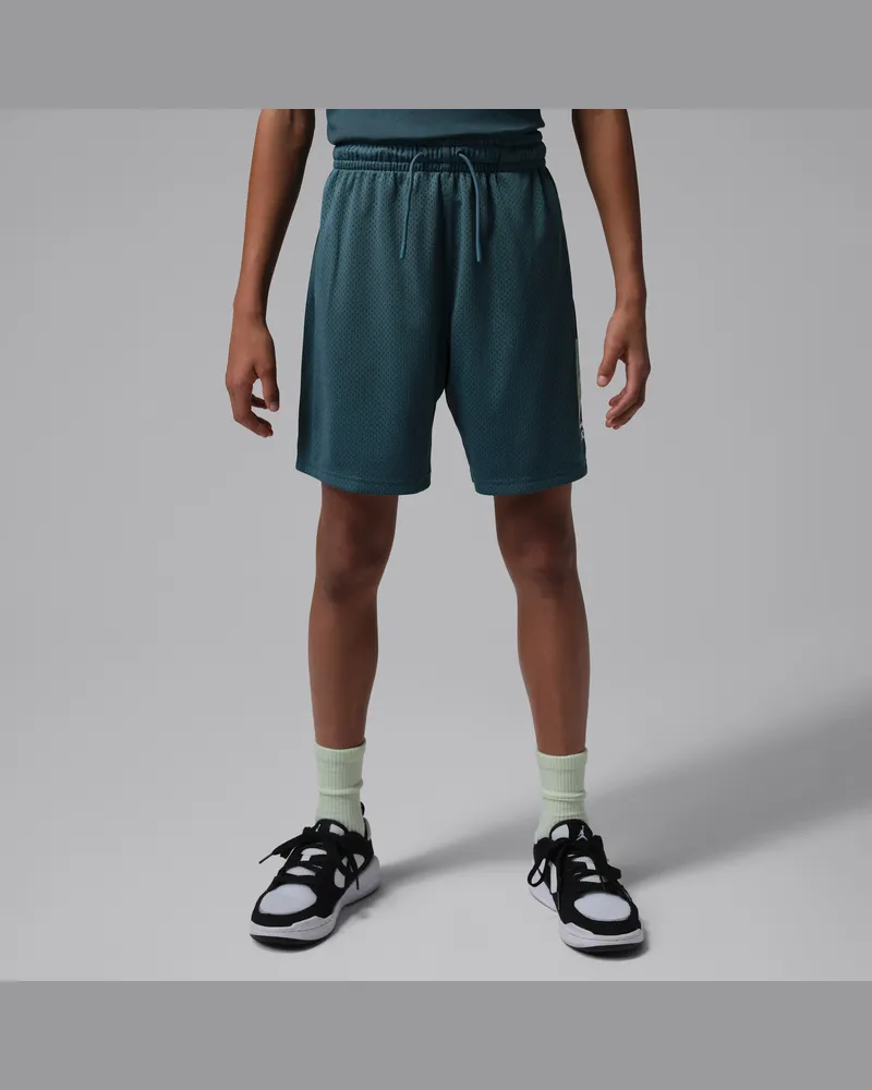 Jordan Brooklyn Baseline Mesh-Shorts (ältere Kinder) - Blau Blau