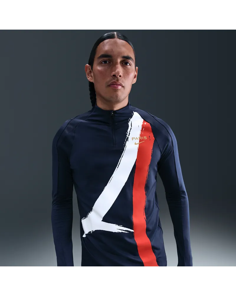 Nike Paris Saint-Germain Strike Away  Dri-FIT Fußball-Drill-Oberteil für Herren - Blau Blau