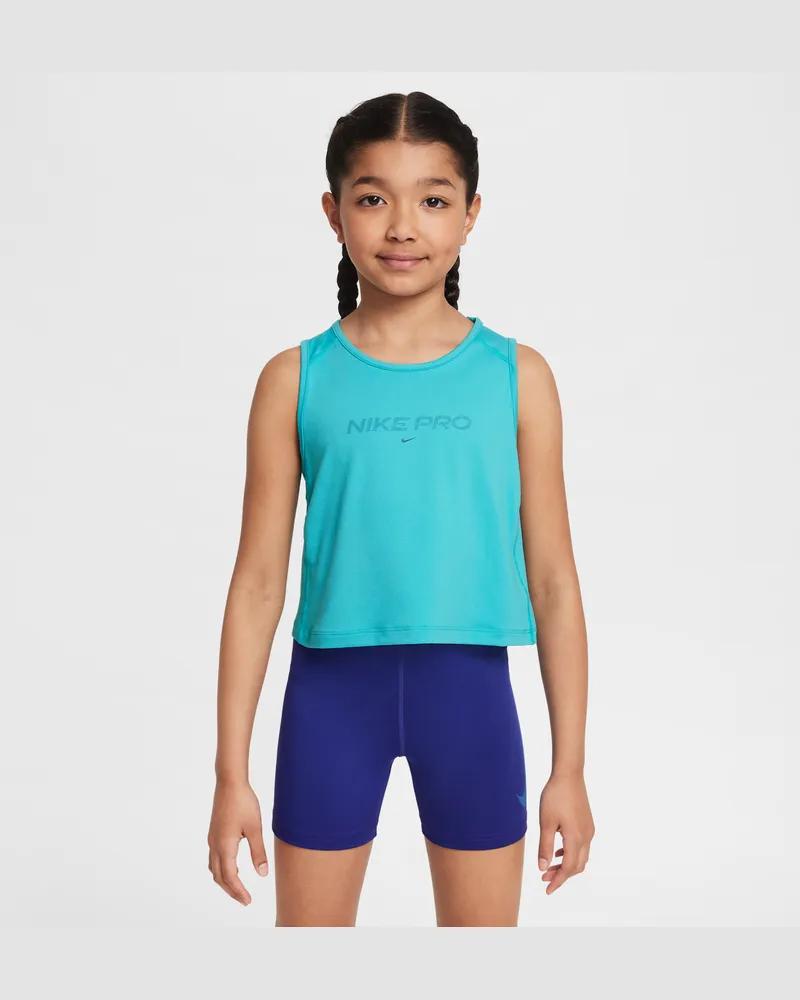 Nike Pro Dri-FIT-Tanktop (Mädchen) - Grün Grün