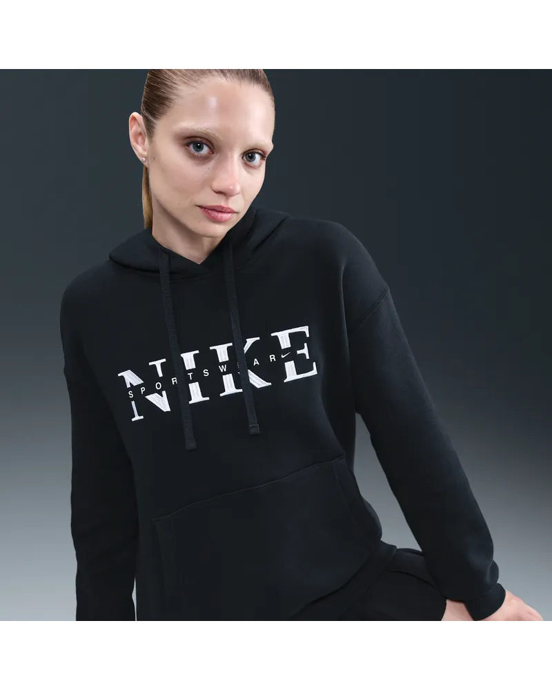 Nike Sportswear Phoenix Fleece Oversize-Hoodie für Damen - Schwarz Schwarz