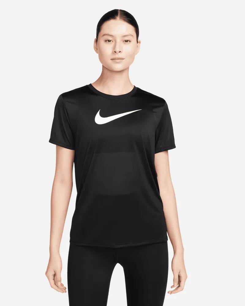 Nike Dri-FIT T-Shirt mit Grafik für Damen - Schwarz Schwarz