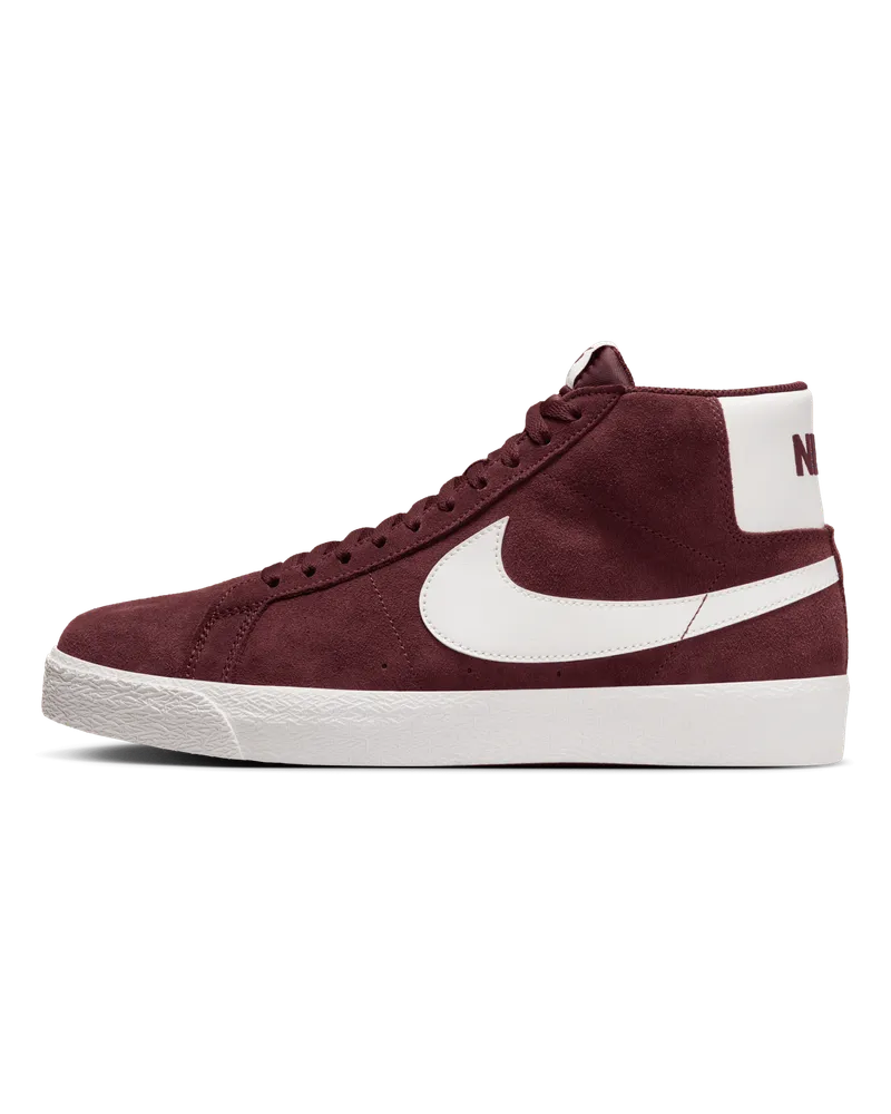 Nike SB Zoom Blazer Mid Skateboardschuh - Rot Rot