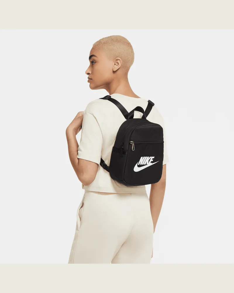 Nike Sportswear Futura 365 Mini-Rucksack für Damen (6 l) - Schwarz Schwarz
