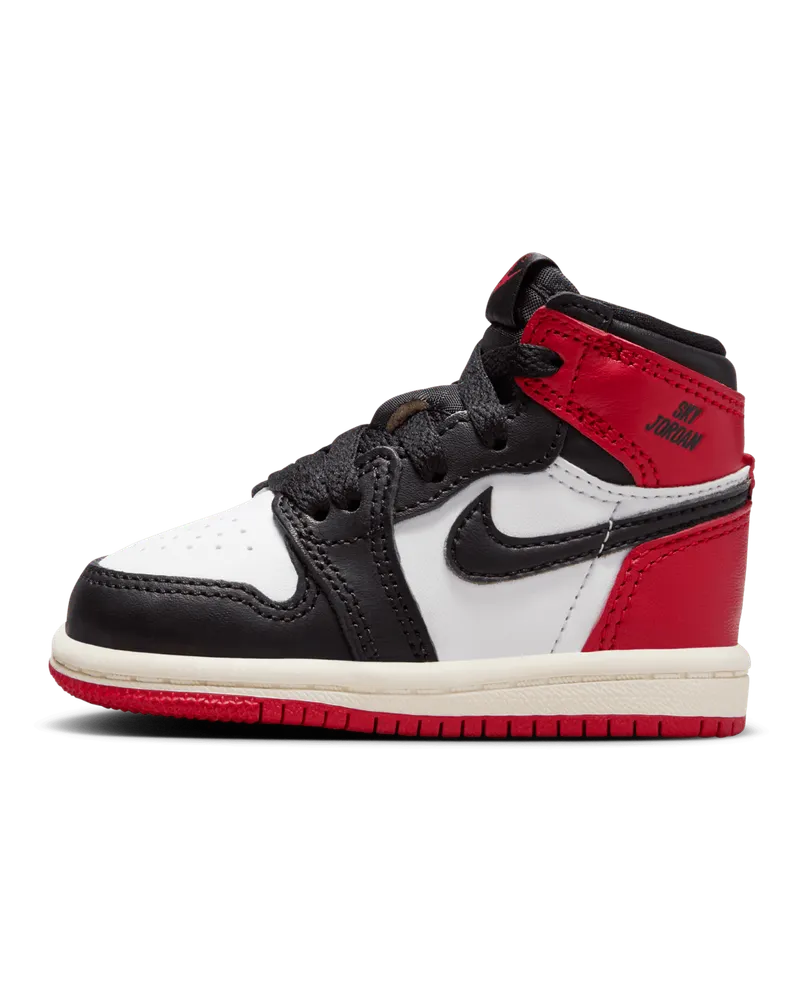 Jordan 1 Retro High OG Schuh für Babys und Kleinkinder - Weiß Weiß