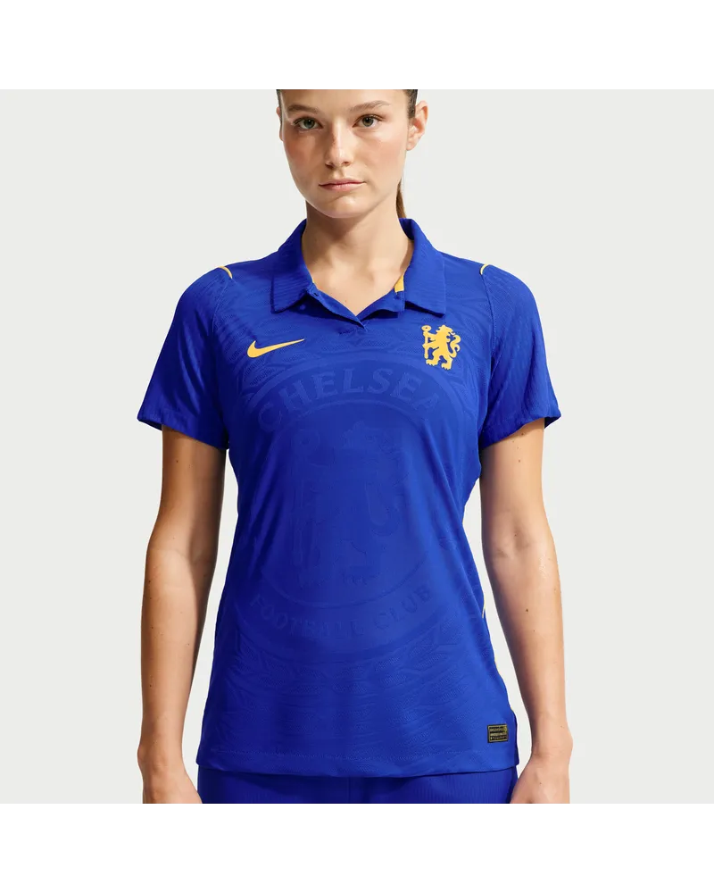 Nike FC Chelsea 2026/27 Match Home  Aero-FIT authentisches Fußballtrikot (Damen) - Blau Blau