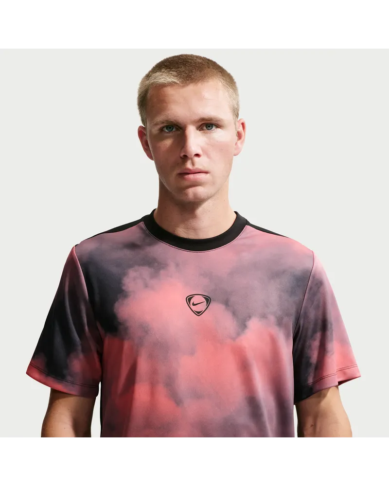 Nike Academy+ Dri-FIT Kurzarm-Fußballoberteil (Herren) - Pink Pink