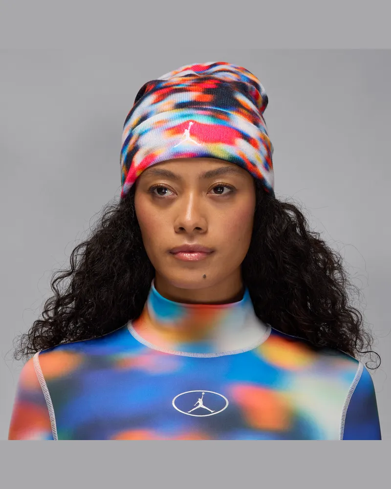 Jordan Peak Essential Mountainside Beanie - Weiß Weiß