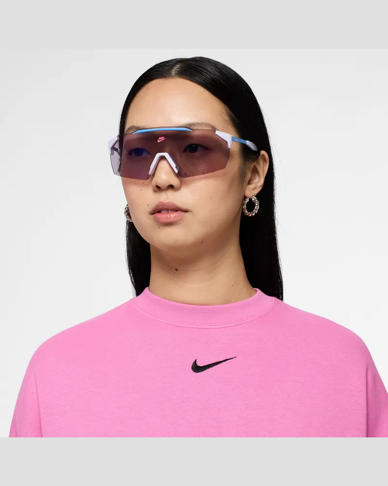 Nike Limitless Shield verspiegelte Sonnenbrille - Lila Lila