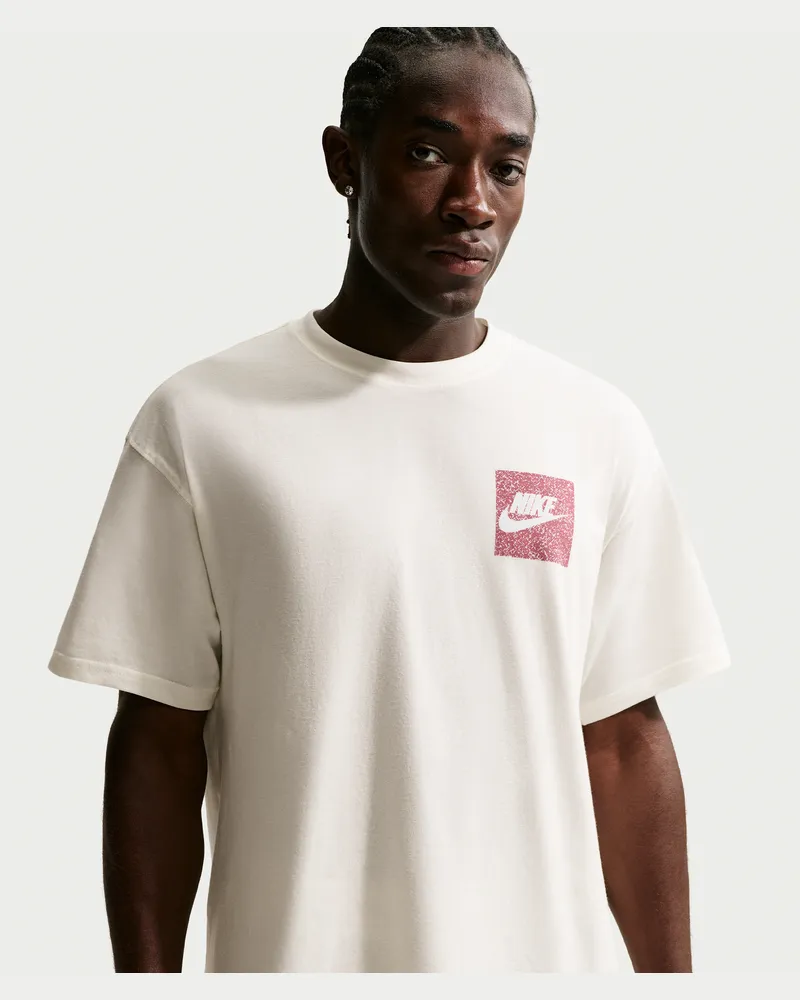 Nike Basketball-T-Shirt (Herren) - Weiß Weiß