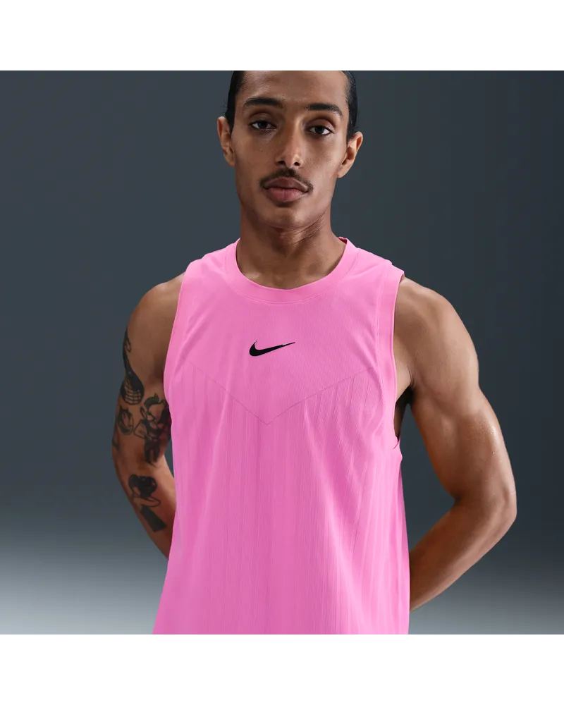 Nike Court Slam Tennis-Tanktop mit Dri-FIT ADV-Technologie (Herren) - Pink Pink