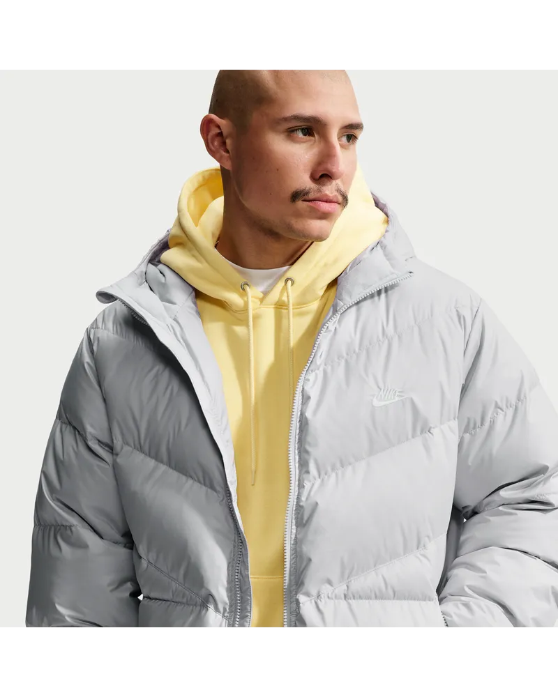 Nike Windrunner Daunenjacke für Herren - Grau Grau