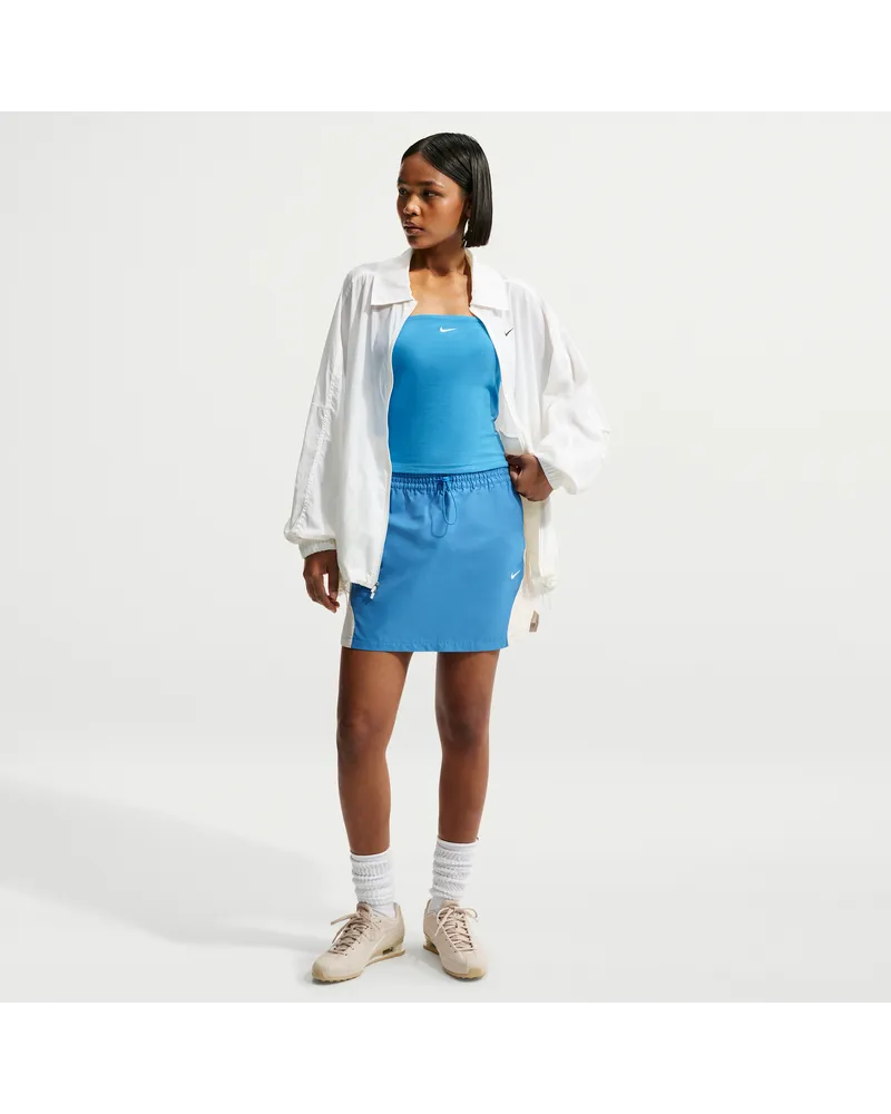 Nike Minirock mit mittelhohem Bund (Damen) - Blau Blau