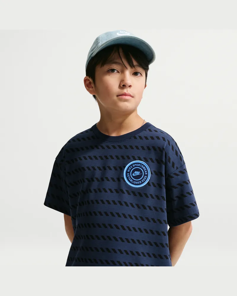 Nike Max90 T-Shirt (ältere Kinder) - Blau Blau