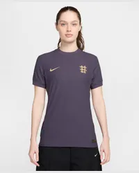 Nike England 2024 (Men's Team) Match Away  Dri-FIT ADV Authentic Fußballtrikot für Damen - Lila Lila