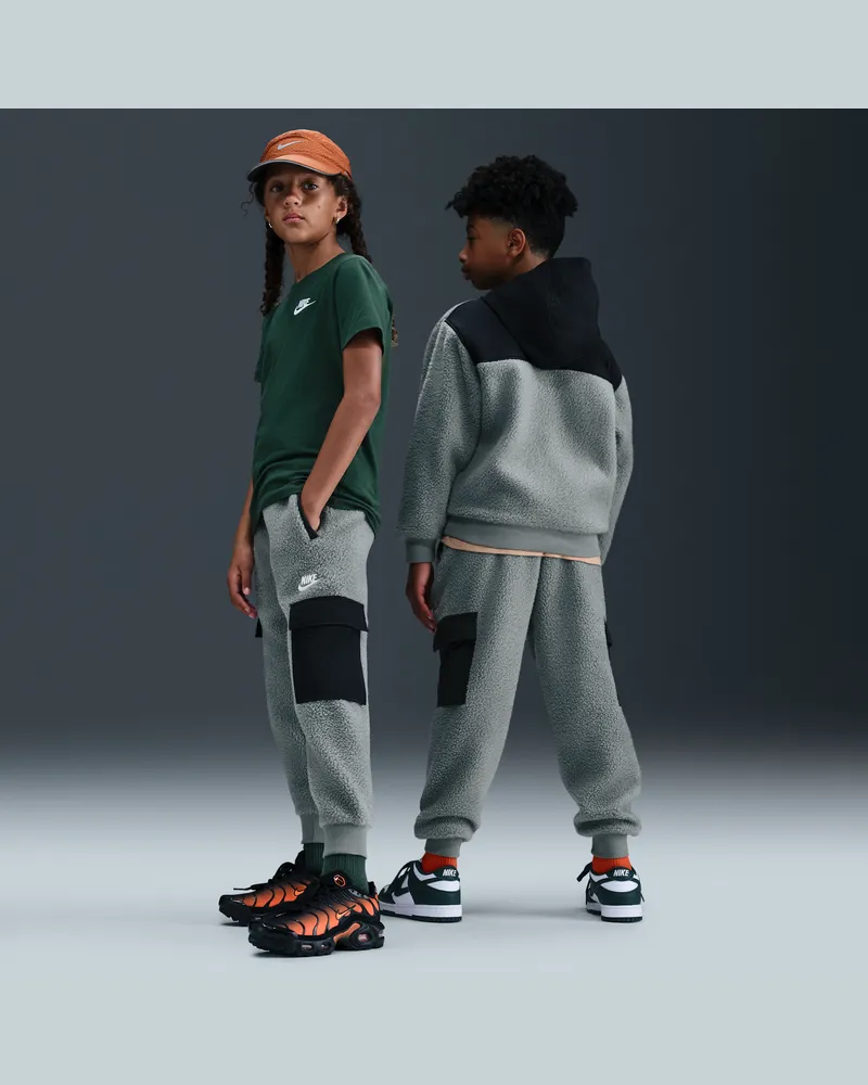 Nike Club Fleece Cargohose für ältere Kinder - Grau Grau