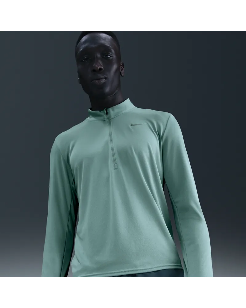 Nike Pacer Dri-FIT-Laufoberteil mit Halbreißverschluss für Herren - Grün Grün