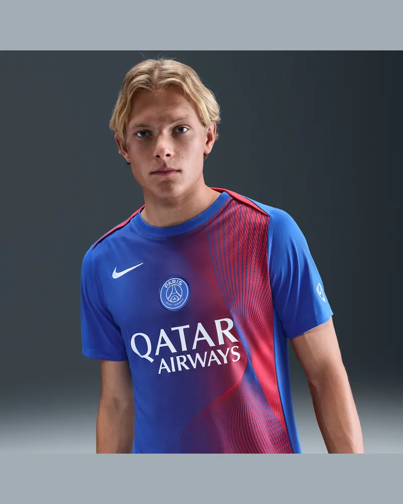 Nike Paris Saint-Germain Academy Pro Third  Dri-FIT Kurzarm-Fußballoberteil (Herren) - Blau Blau