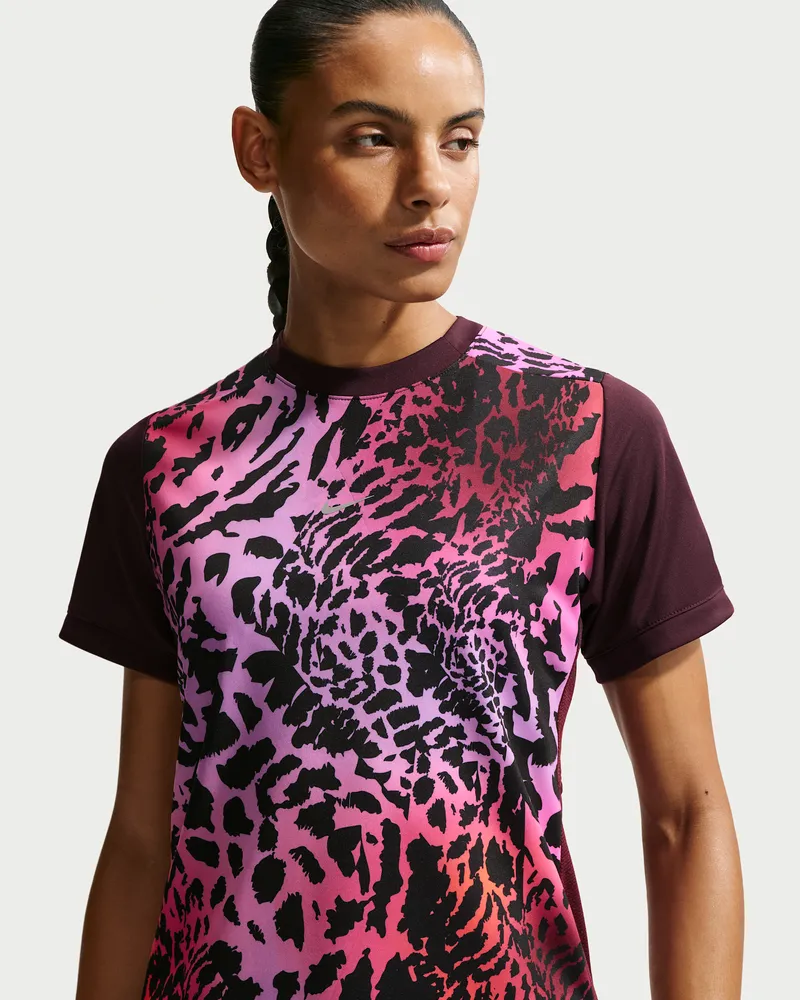 Nike United Academy Dri-FIT kurzärmliges Fußballoberteil (Damen) - Rot Rot