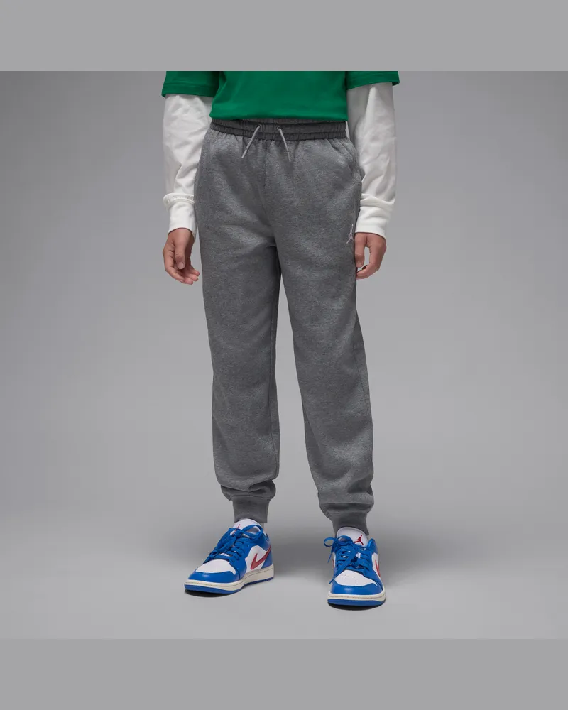 Jordan Brooklyn Fleece-Hose (ältere Kinder) - Grau Grau