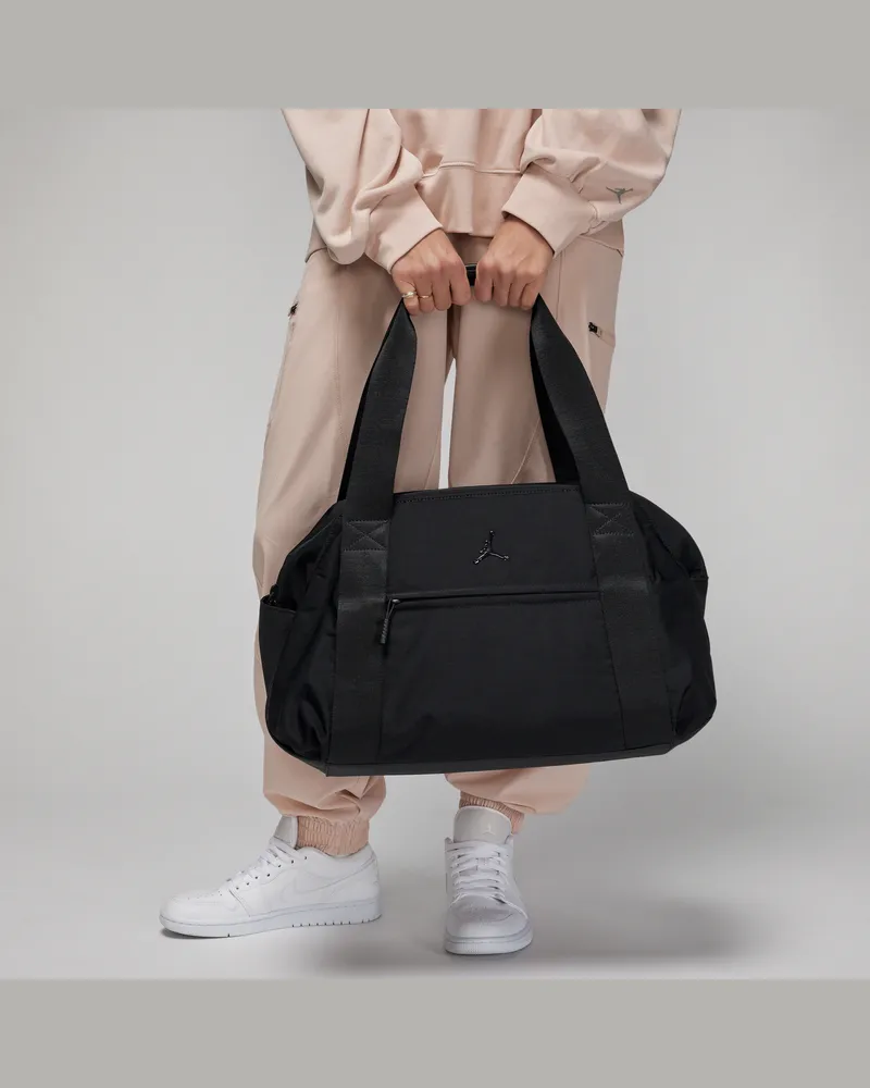 Jordan Alpha Sporttasche (46,8 l) - Schwarz Schwarz