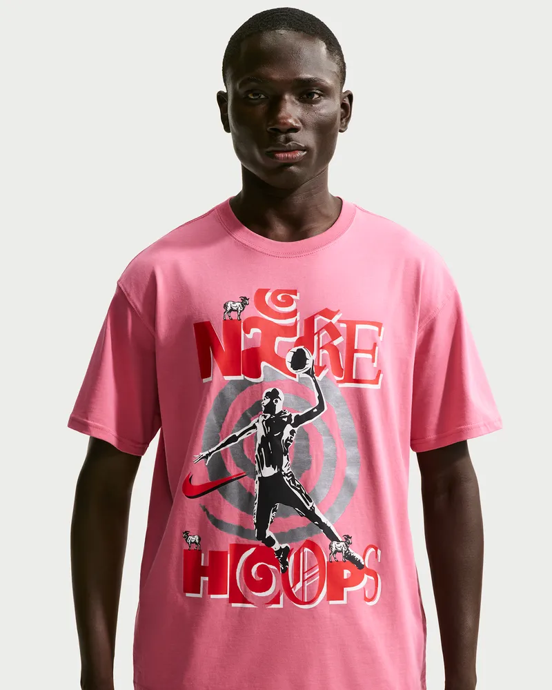 Nike Basketball-T-Shirt (Herren) - Pink Pink