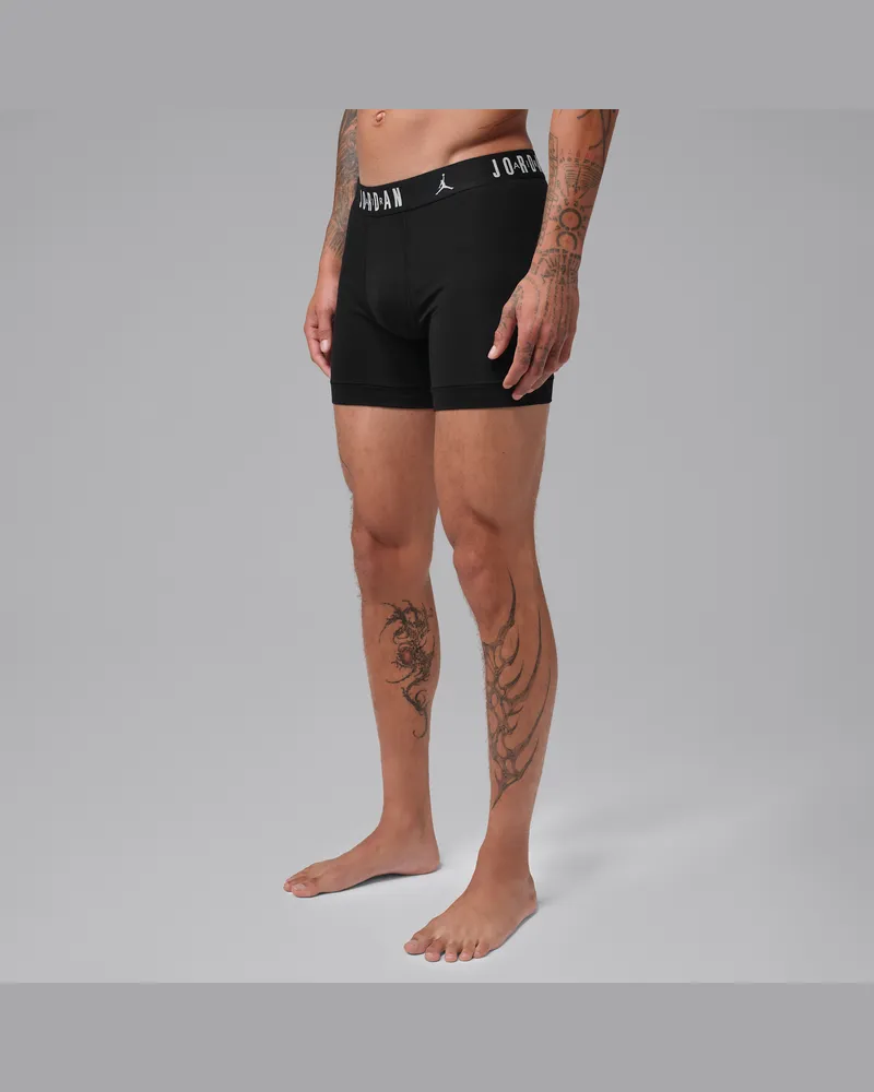 Jordan Dri-FIT Boxershorts aus Baumwolle (5er-Pack, Herren) - Schwarz Schwarz