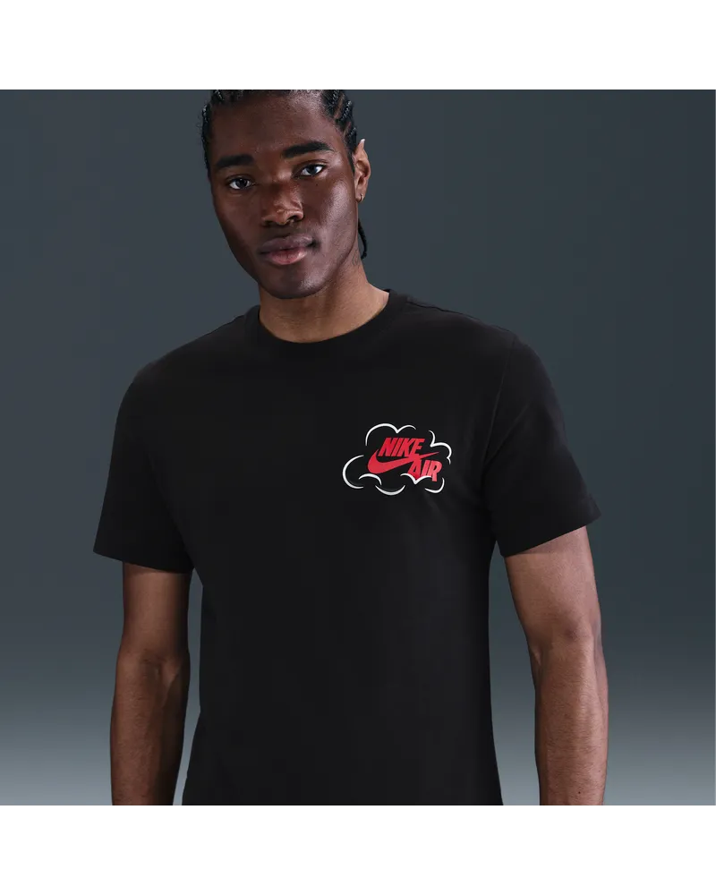Nike Herren-T-Shirt - Schwarz Schwarz