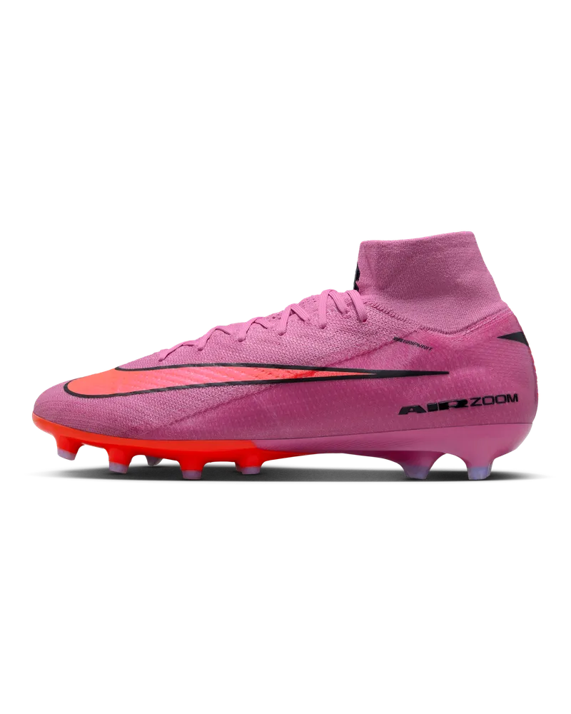 Nike Mercurial Superfly 10 Elite AG-Pro High-Top-Fußballschuh - Pink Pink