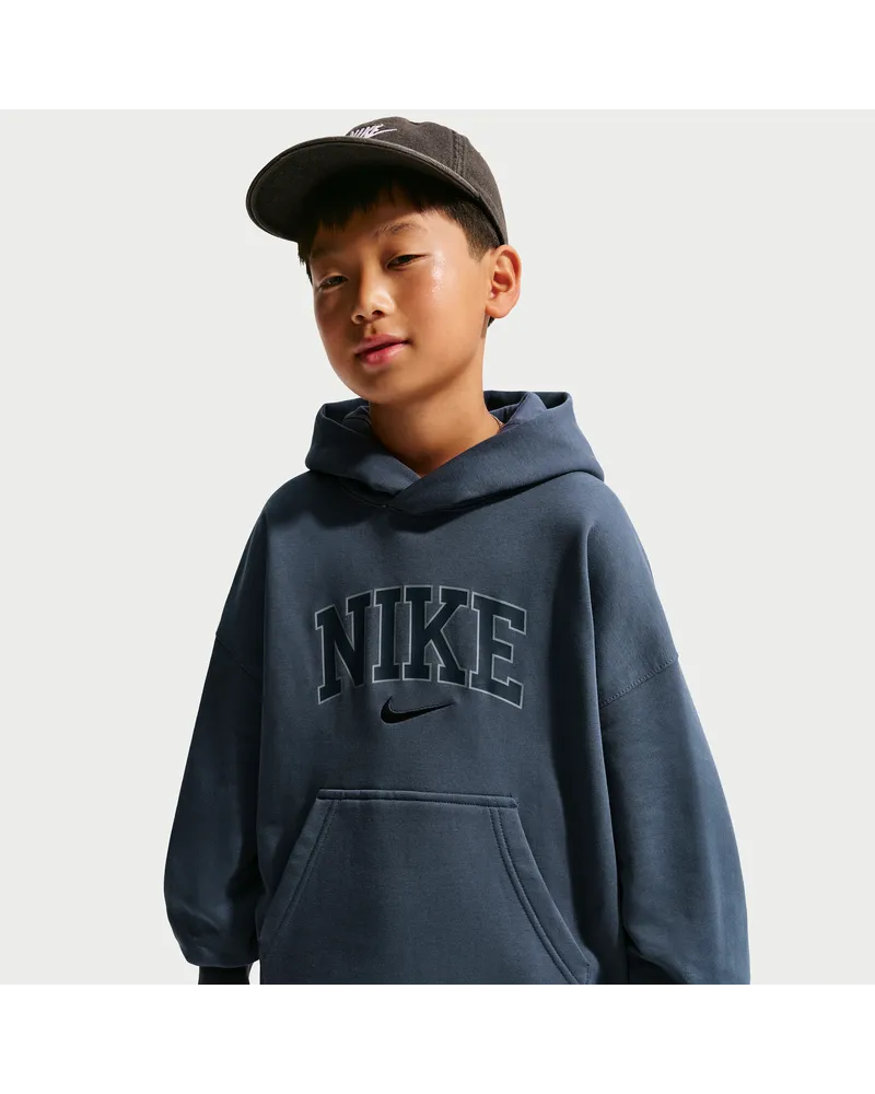 Nike Athletic Oversize-Hoodie (ältere Kinder, Jungen) - Blau Blau