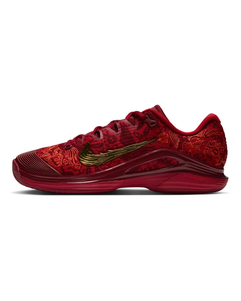 Nike Vapor 12 "Qinwen Zheng" Tennisschuh für Hartplätze (Damen) - Rot Rot