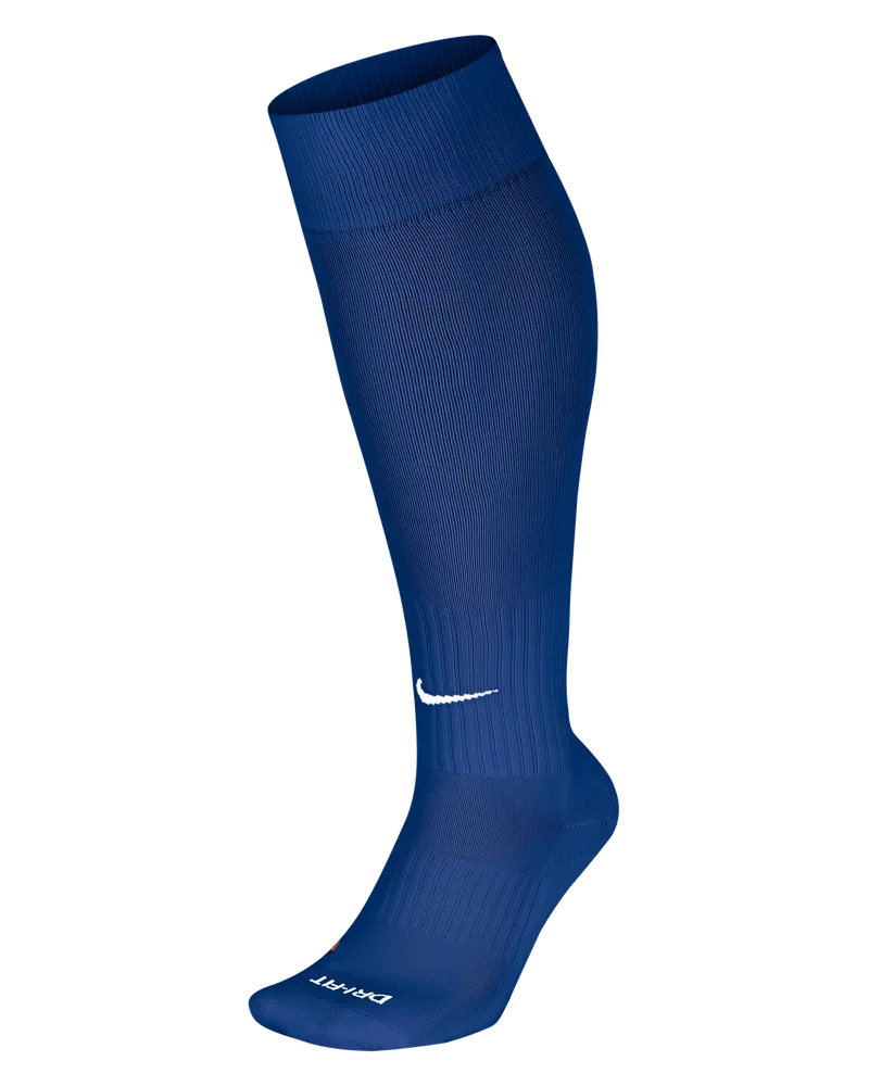 Nike Academy Over-The-Calf-Fußballsocken - Blau Blau