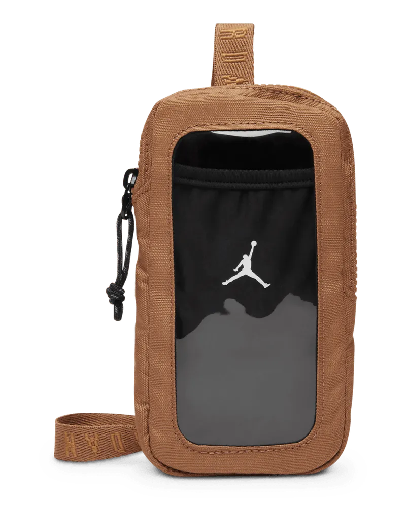 Jordan Flight Phone Crossbody-Tasche - Braun Braun
