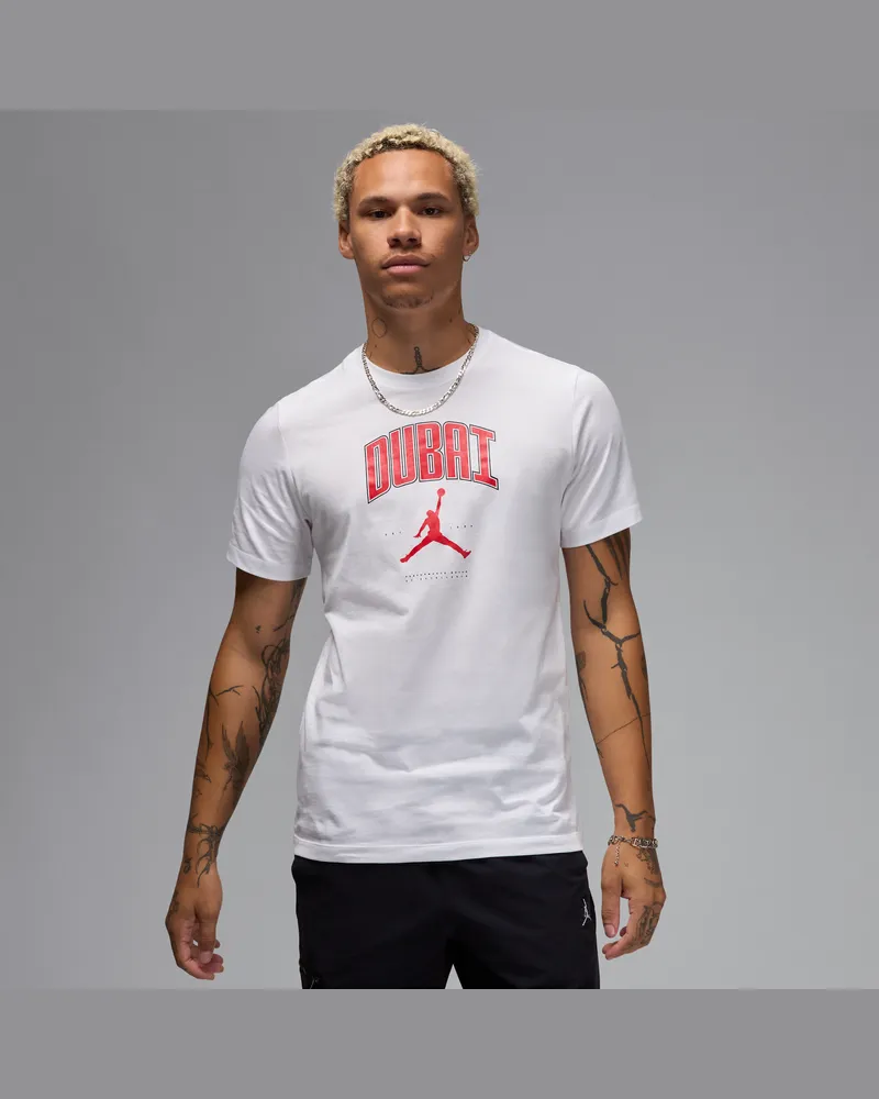 Jordan Dubai-T-Shirt für Herren - Weiß Weiß