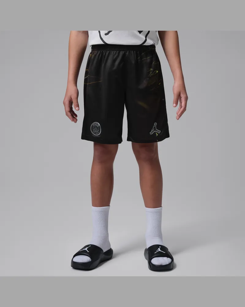 Jordan Paris Saint-Germain 2026 Stadium Night Edition  Dri-FIT Replika-Fußballshorts (Herren) - Schwarz Schwarz