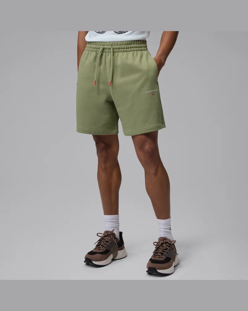 Jordan Flight Fleece Shorts (Herren) - Grün Grün